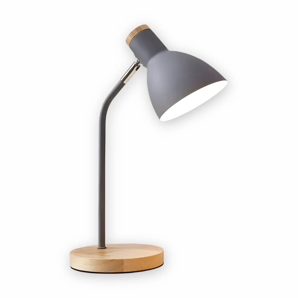 Nordic-Inspired Adjustable LED Table Lamp – Eye-Friendly Lighting for Reading & Living Rooms
