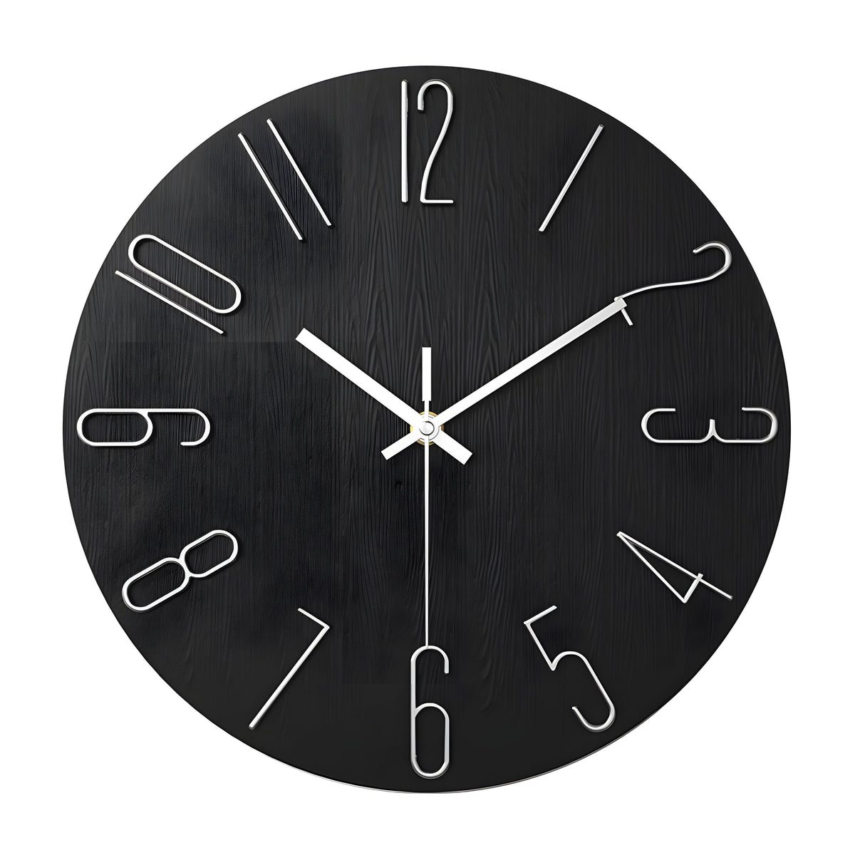 Modern Silent Quartz Wall Clock – Minimalist Home Decor