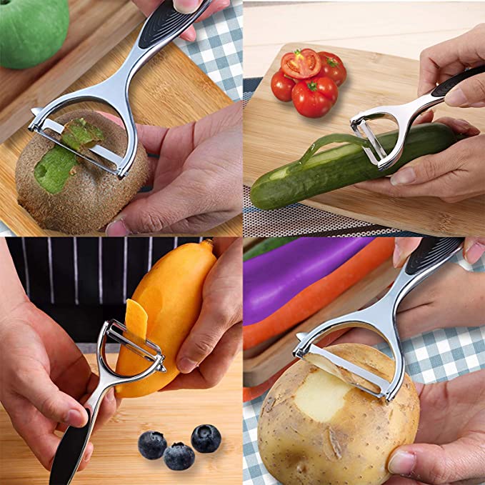 Easy-Strip Vegetable and Fruit Peeler