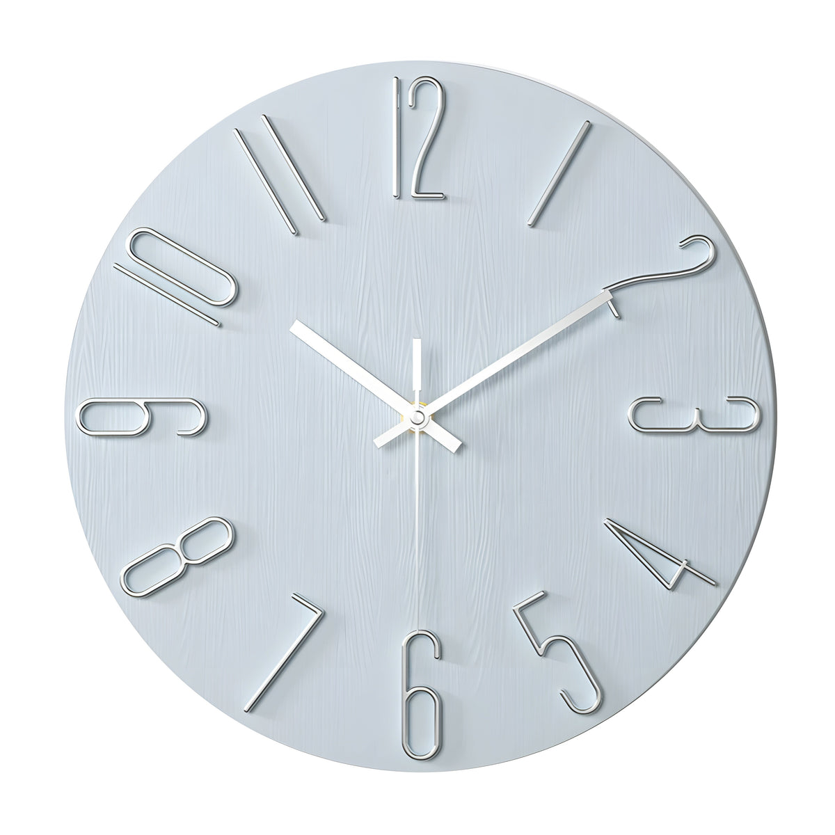Modern Silent Quartz Wall Clock – Minimalist Home Decor