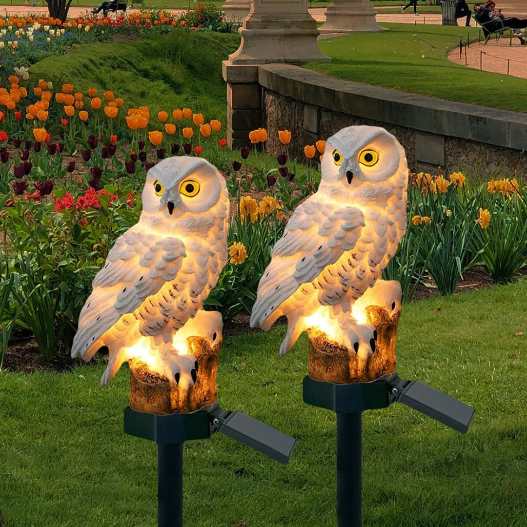 Solar Owl Garden Light – Decorative Solar LED Outdoor Lamp for Garden & Patio