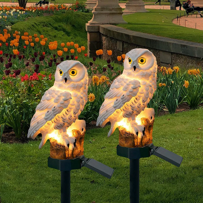 Solar Owl Garden Light – Decorative Solar LED Outdoor Lamp for Garden & Patio