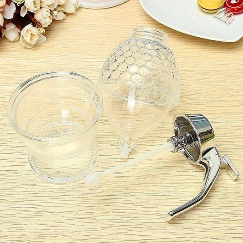 Stylish and Handy Honey Dispenser