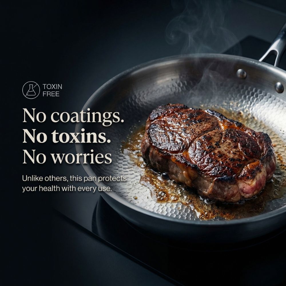 Pure Titanium Cookware Set – Professional Non-Stick Pots & Pans