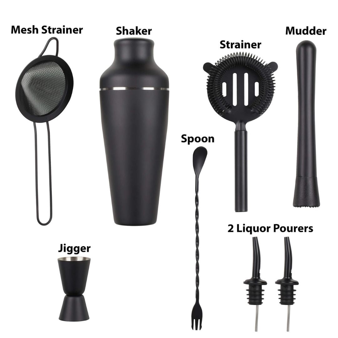 8-Piece Cocktail Shaker Set