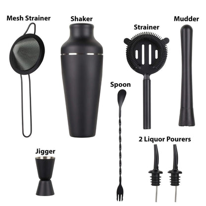 8-Piece Cocktail Shaker Set