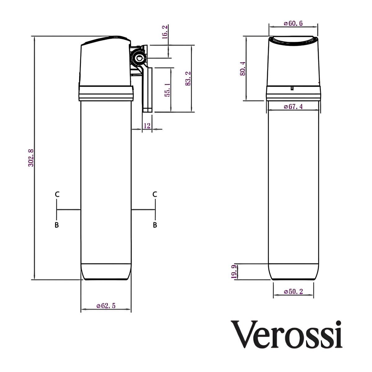 3-in-1 Instant Boiling Tap | Brushed Gold Finish