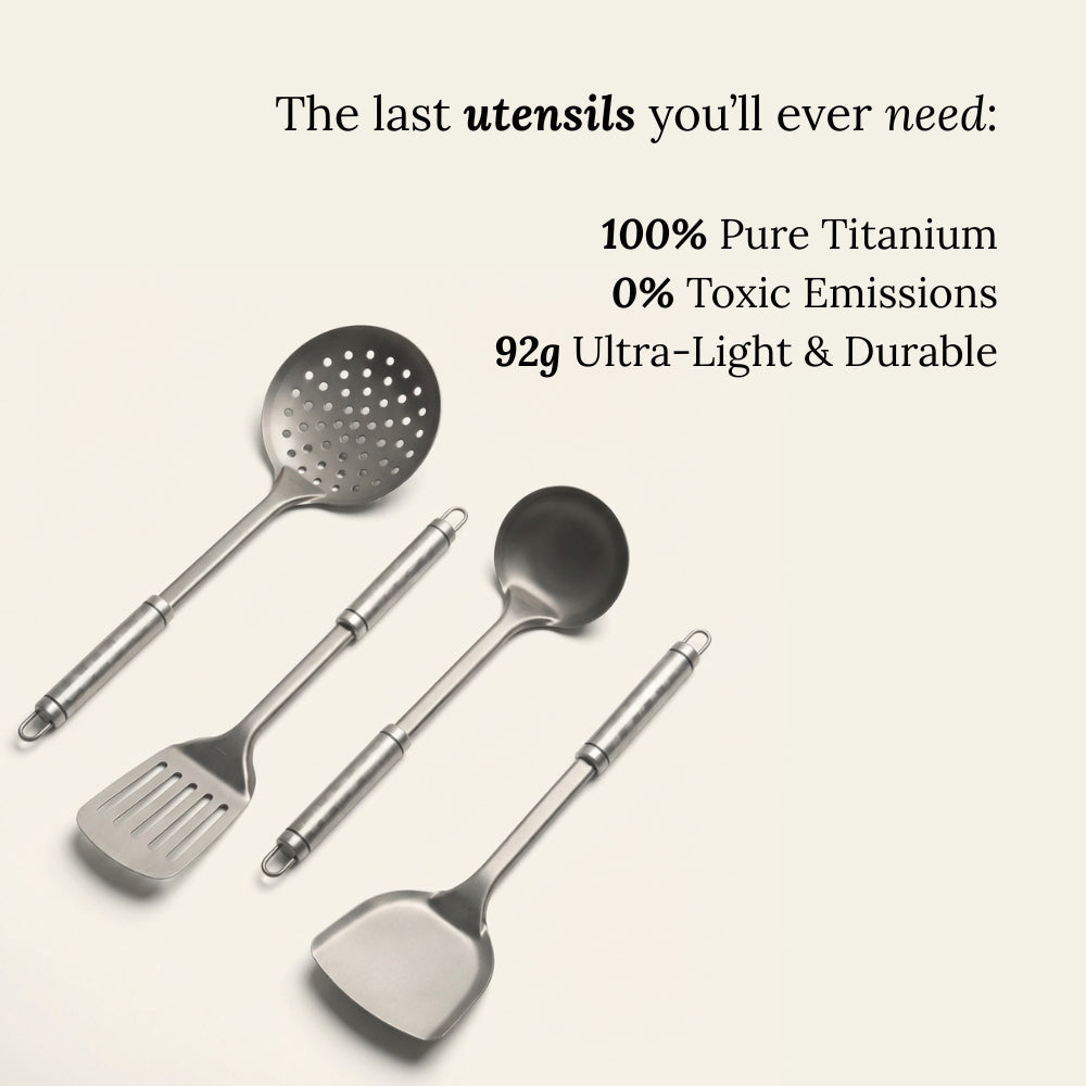 Pure Titanium Cookware Set – Professional Non-Stick Pots & Pans