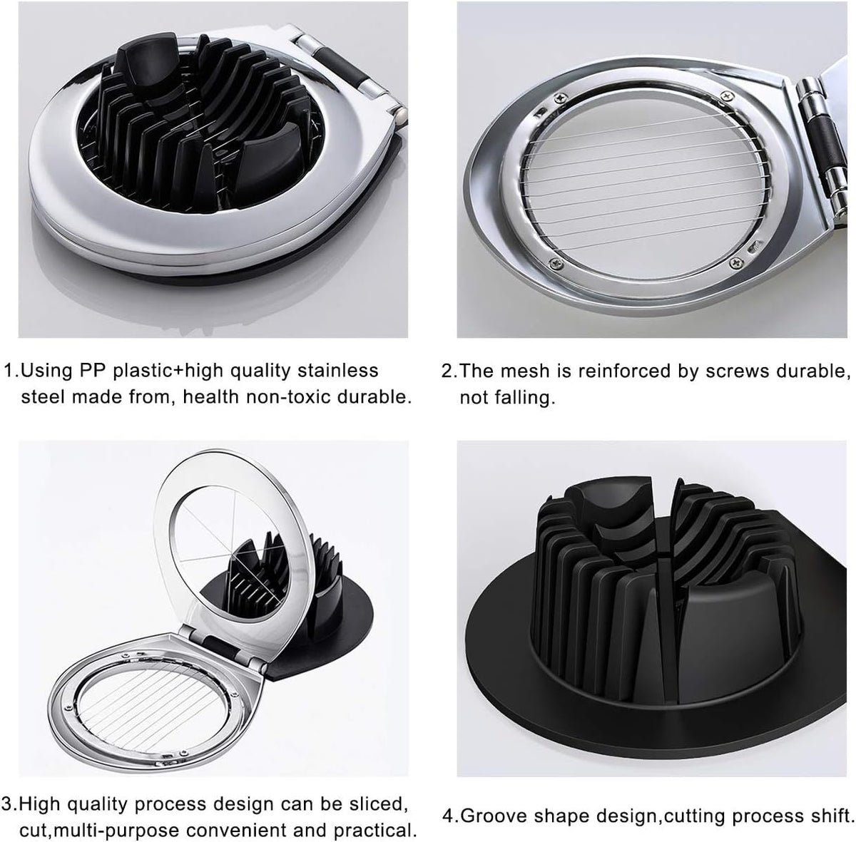 Stainless Steel Egg Slicer