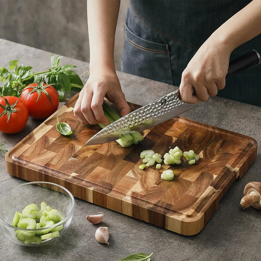 Acacia Wood Cutting Board – 35x25cm