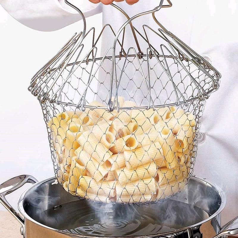 Chef Basket - Foldable Multifunctional Draining Basket