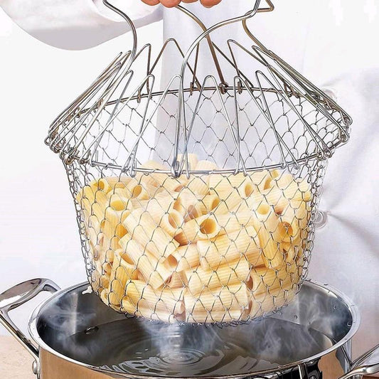 Chef Basket - Foldable Multifunctional Draining Basket