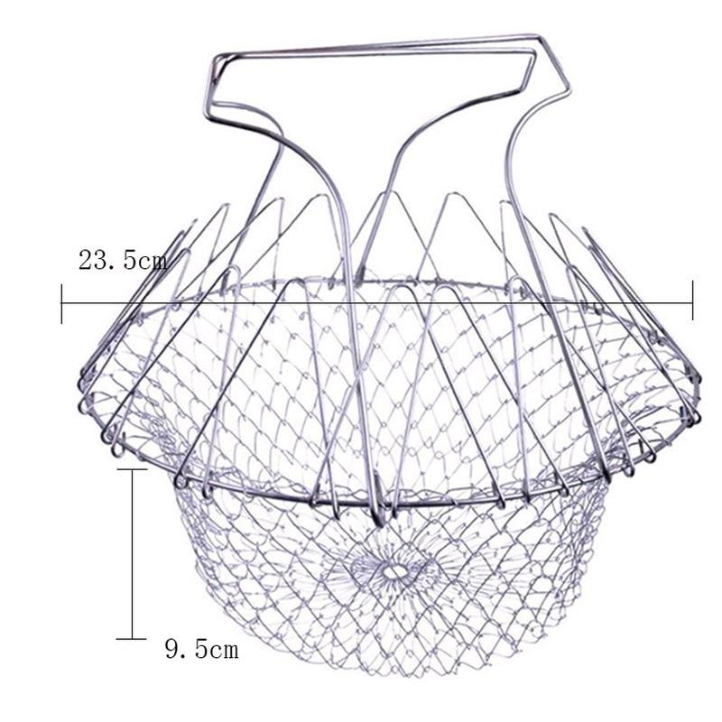 Chef Basket - Foldable Multifunctional Draining Basket