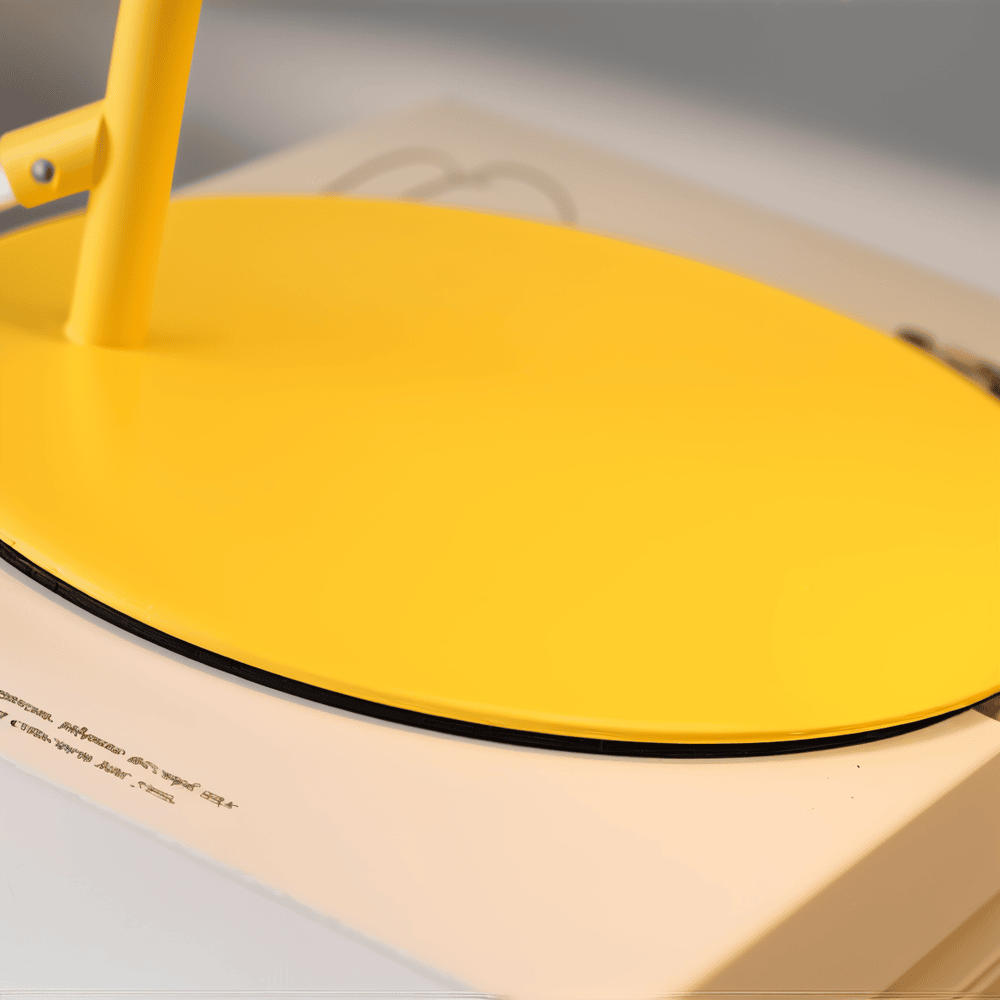 Macaron Table Lamp – Nordic Yellow Adjustable Desk Lamp