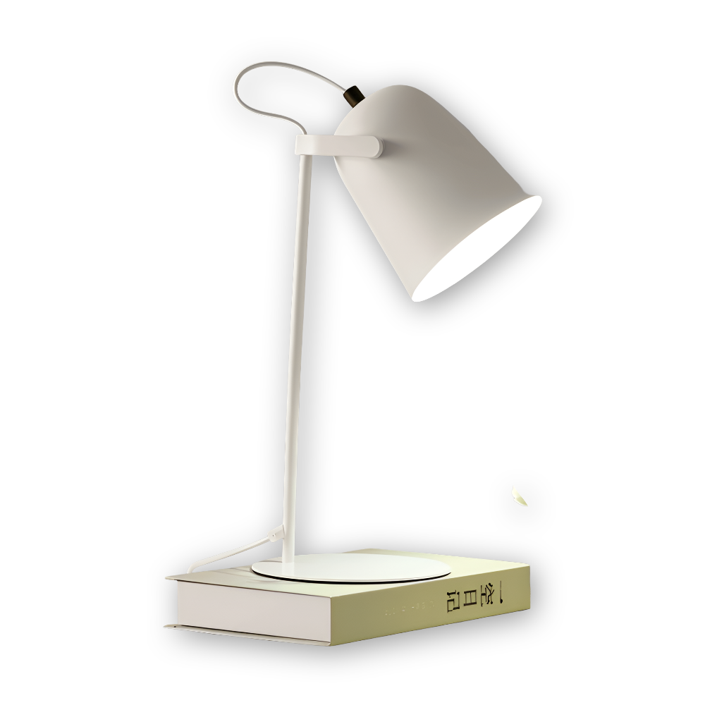 Macaron Table Lamp – Nordic Yellow Adjustable Desk Lamp