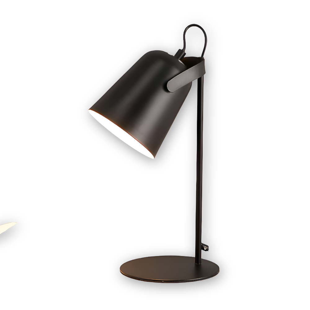 Macaron Table Lamp – Nordic Yellow Adjustable Desk Lamp