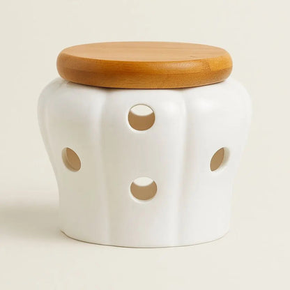 Brisa Ceramic Spice Jars with Lids