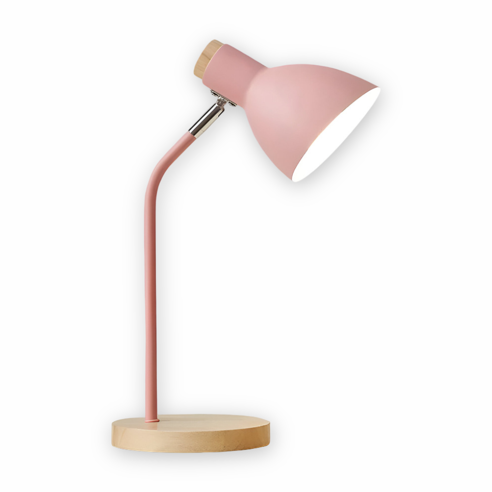 Nordic-Inspired Adjustable LED Table Lamp – Eye-Friendly Lighting for Reading & Living Rooms