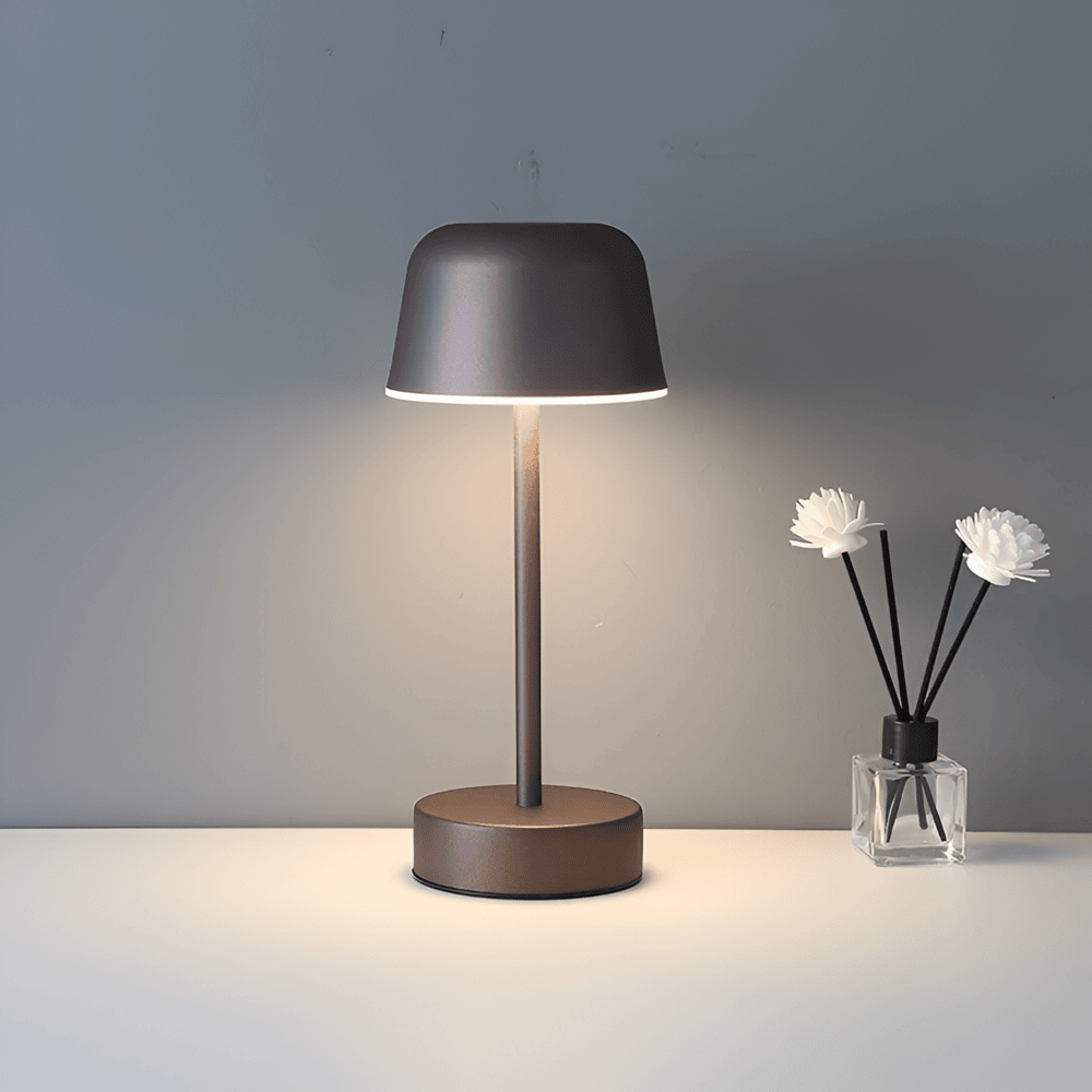 Colorful Retro LED Table Lamp – Wireless, USB Rechargeable