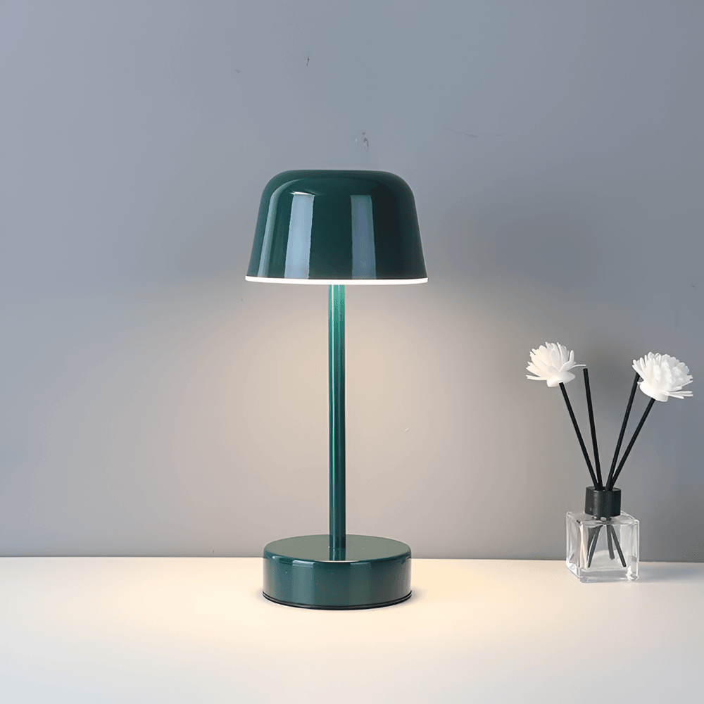 Colorful Retro LED Table Lamp – Wireless, USB Rechargeable