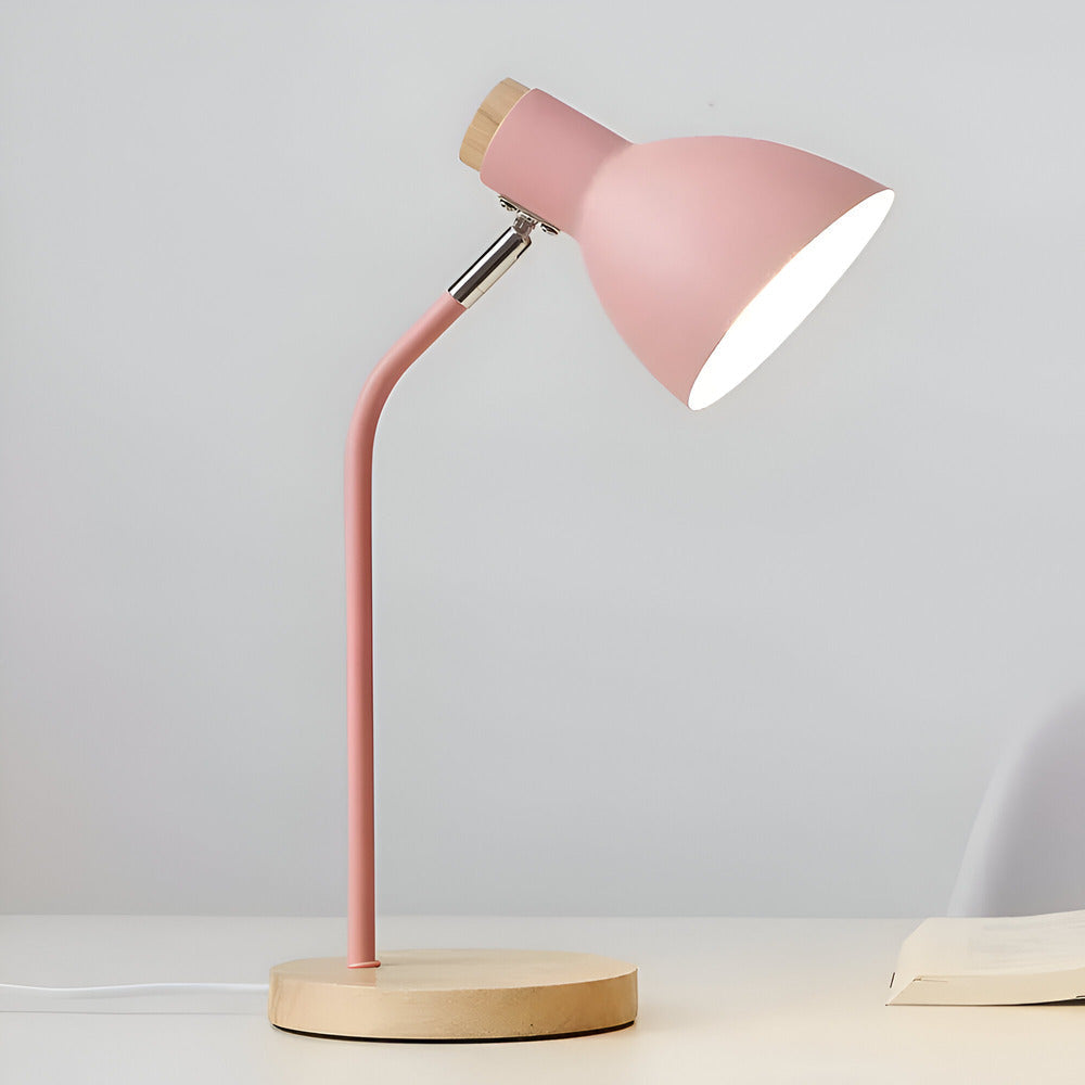 Nordic-Inspired Adjustable LED Table Lamp – Eye-Friendly Lighting for Reading & Living Rooms