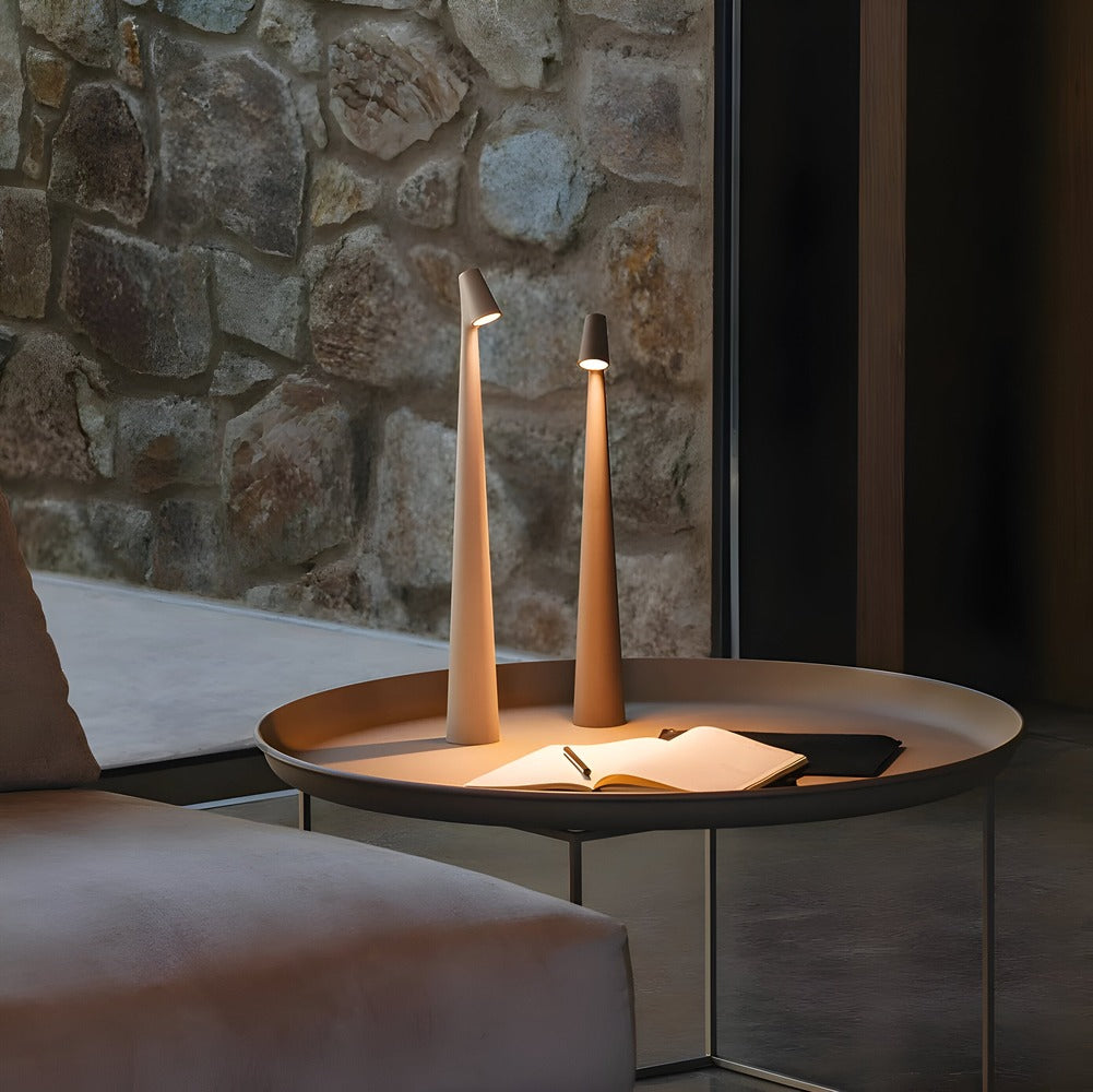 Wireless LED Table Lamp – Dimmable Modern Design