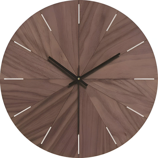 Minimalist Silent Wooden Wall Clock