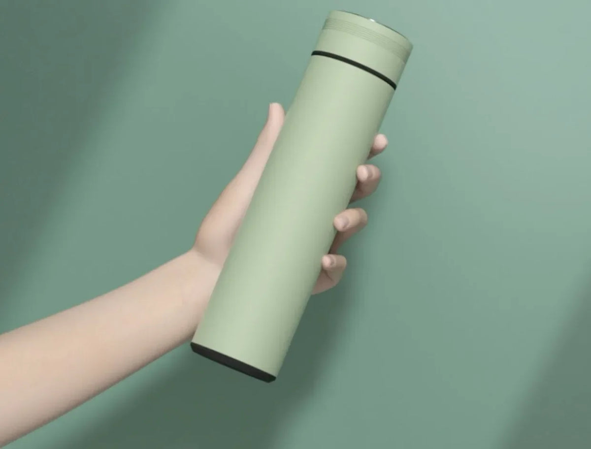 500ml Stainless Steel Insulated Water Bottle – Leak-Proof, Temp Display, 24hr Hot/Cold