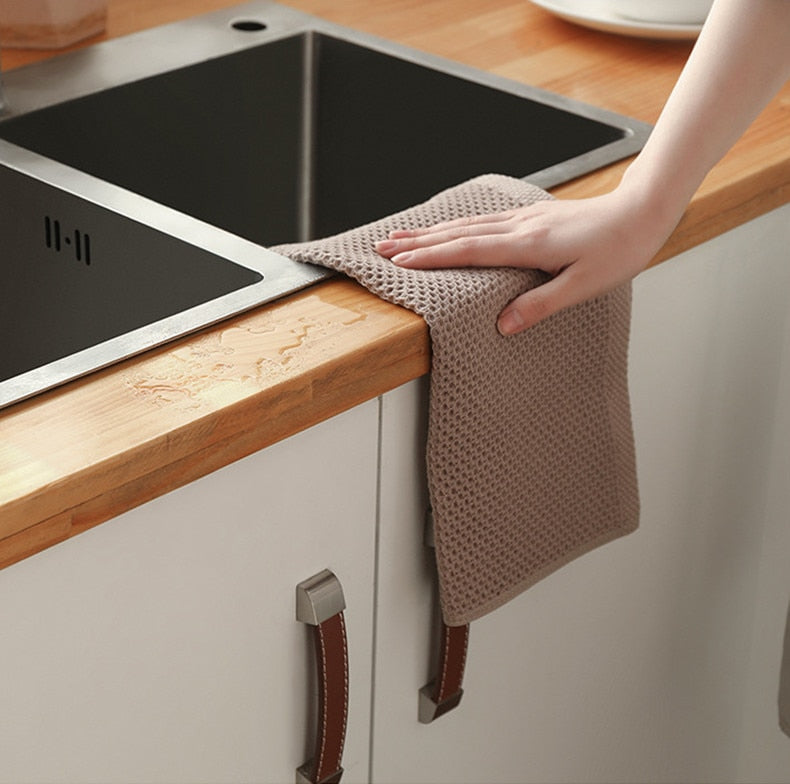 HoneyNest – Luxury 6-Pack Honeycomb Towels for Stylish Functionality