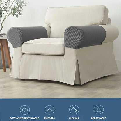 Stretch Armrest Covers – 2 Pc Quilted Waterproof Set