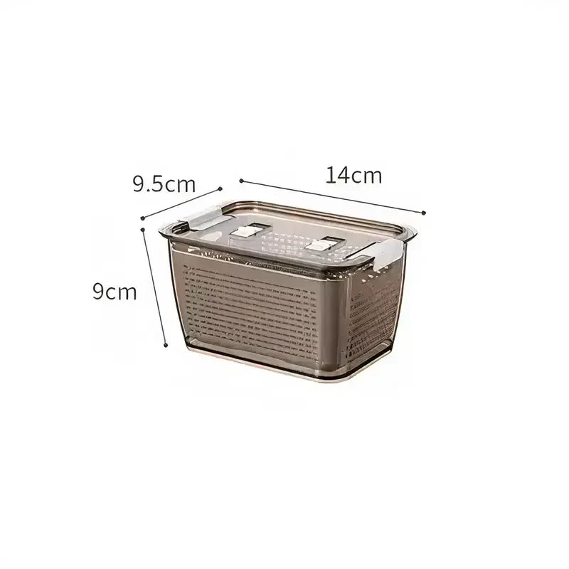 Multifunctional Large Capacity Fridge Storage Basket