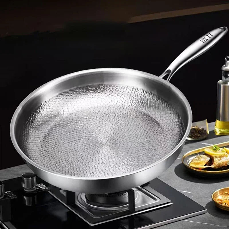 Stainless Steel Frying Pan