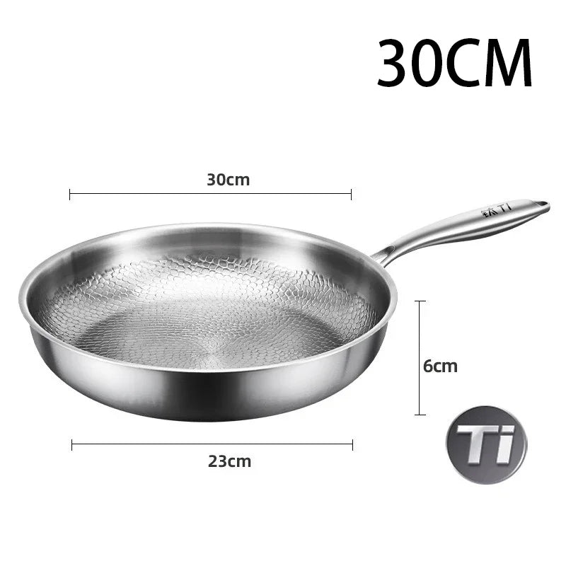 Stainless Steel Frying Pan