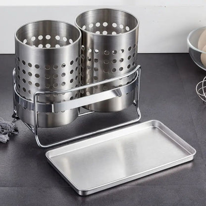 Stainless Steel Cutlery Organiser – Kitchen Drawer Tray