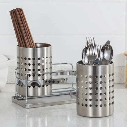 Stainless Steel Cutlery Organiser – Kitchen Drawer Tray
