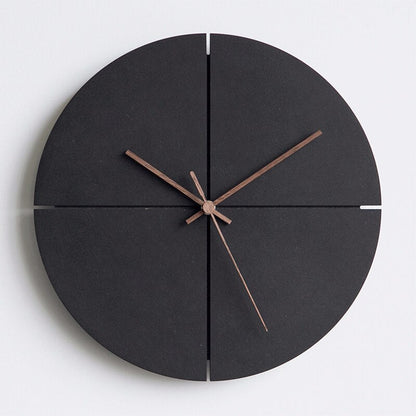 Minimalist Wall Clock – Silent Quartz Movement