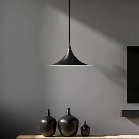 Scandinavian Cone Pendant Light | Bedroom & Dining