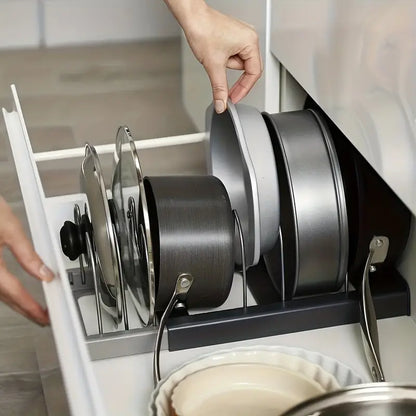 Space-Saving Cookware Organizer