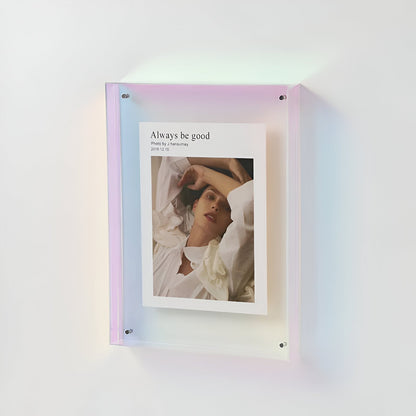 Transparent Acrylic Picture Frame – Modern Minimalist Display