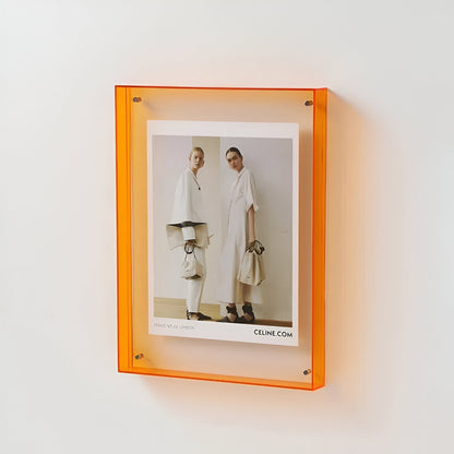 Transparent Acrylic Picture Frame – Modern Minimalist Display