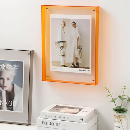 Transparent Acrylic Picture Frame – Modern Minimalist Display
