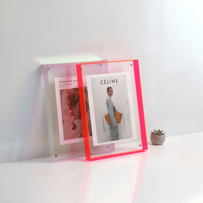 Transparent Acrylic Picture Frame – Modern Minimalist Display