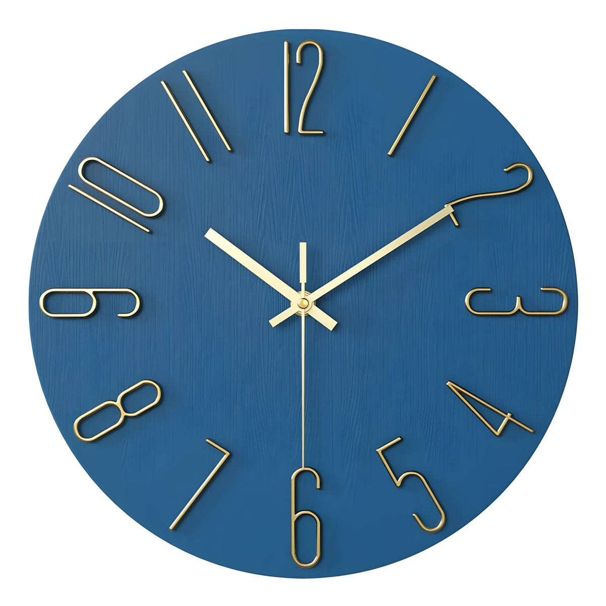 Modern Silent Quartz Wall Clock – Minimalist Home Decor
