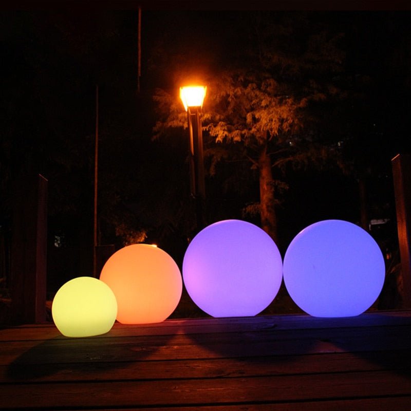 Color-Changing LED Globe Light – Smart Portable Garden Lamp
