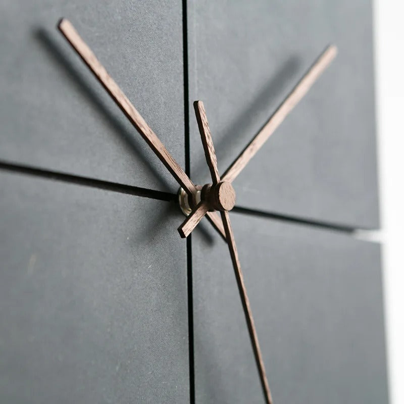 Minimalist Wall Clock – Silent Quartz Movement