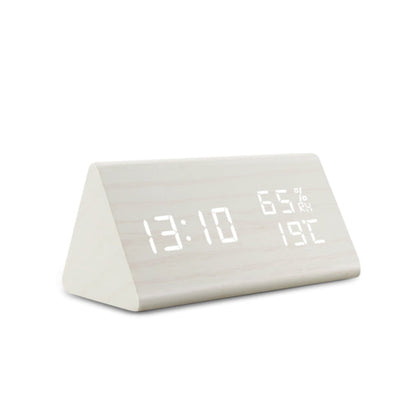 Wood Digital Display LED Alarm Clock