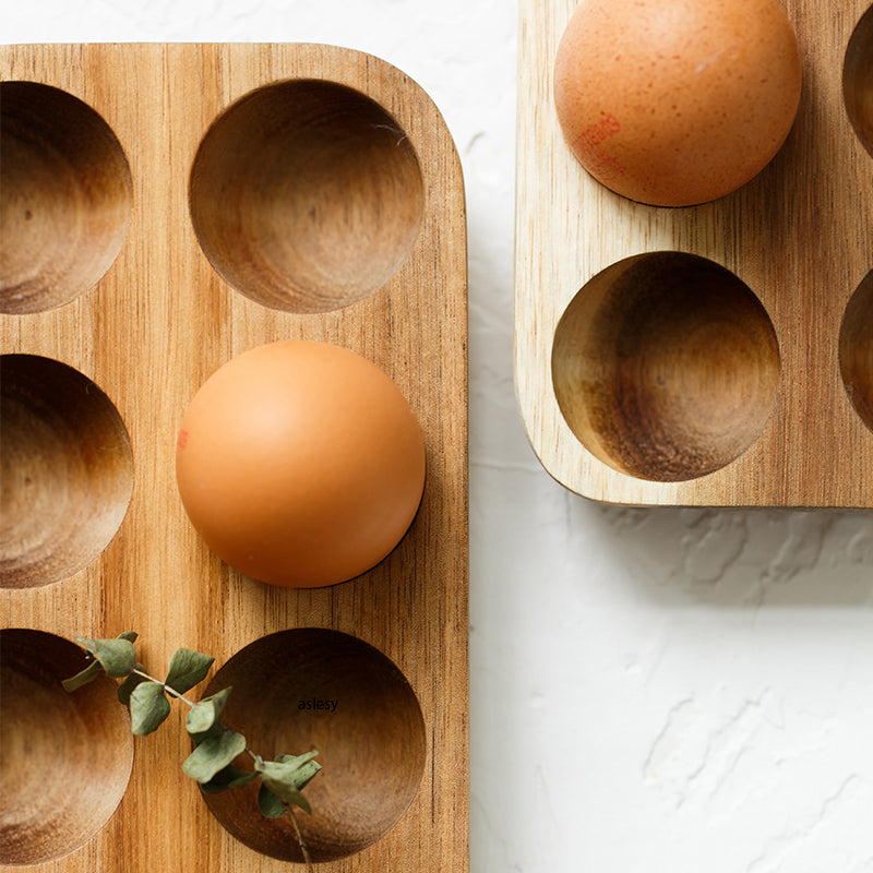Wooden Egg Container