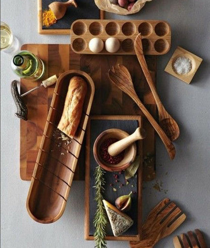 Wooden Egg Container