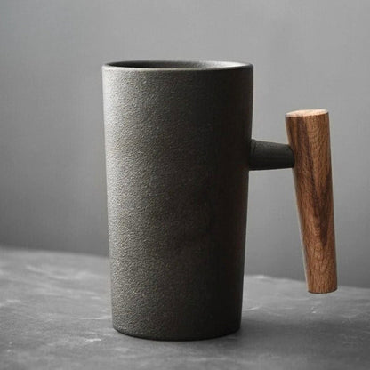 Rustic Ceramic Mug – Vintage-Inspired Drinkware