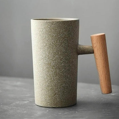 Rustic Ceramic Mug – Vintage-Inspired Drinkware